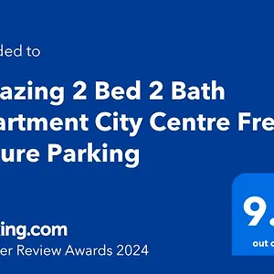 Apartment Amazing 2 Bed 2 Bath Centre Free Secure Parking, Cardiff
